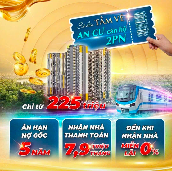 CƠ HỘI MUA NHÀ DỄ DÀNG NHẤT NĂM 2025 HỘ KHẨU BD - TPHCM
