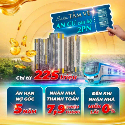 CƠ HỘI MUA NHÀ DỄ DÀNG NHẤT NĂM 2025 HỘ KHẨU BD - TPHCM 